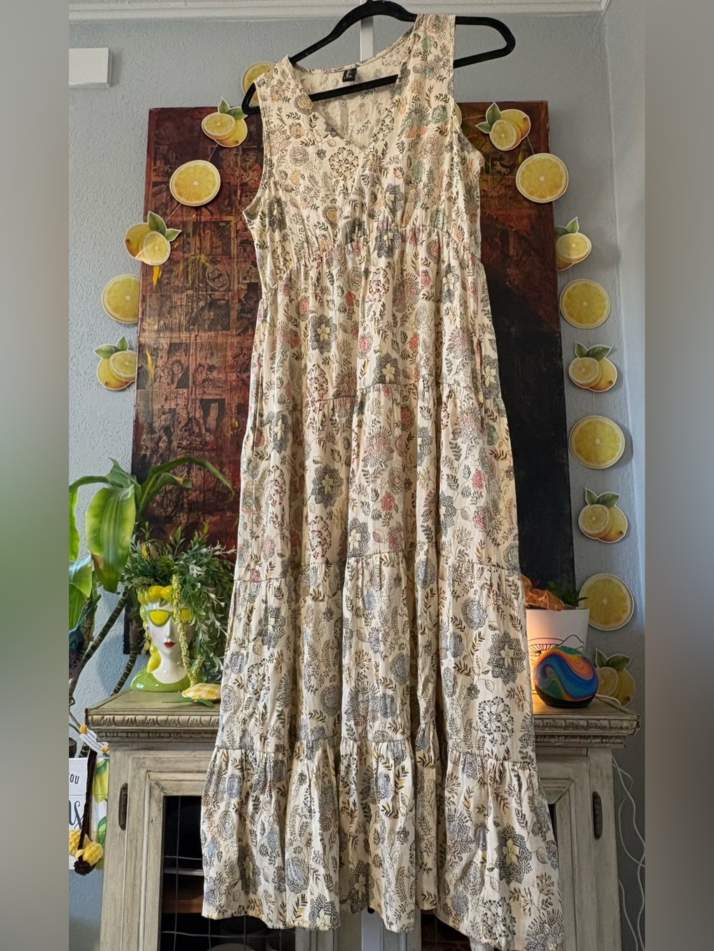 Sacred Threads Sleeveless Dress Size L